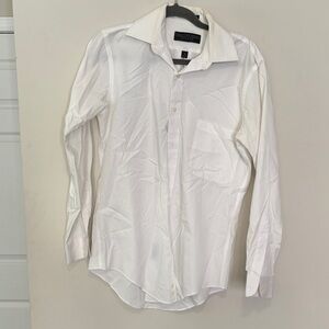 Geoffrey Beene Crisp White Dress Shirt